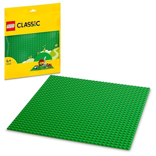 RA:レゴ (LEGO) おもちゃ クラシック 基礎板(グリーン) 男の子 女の子 子供 赤ちゃん 幼児 玩具 知育玩具 誕生日 プレゼント ギフト レゴブロック 11023 (グリーン)