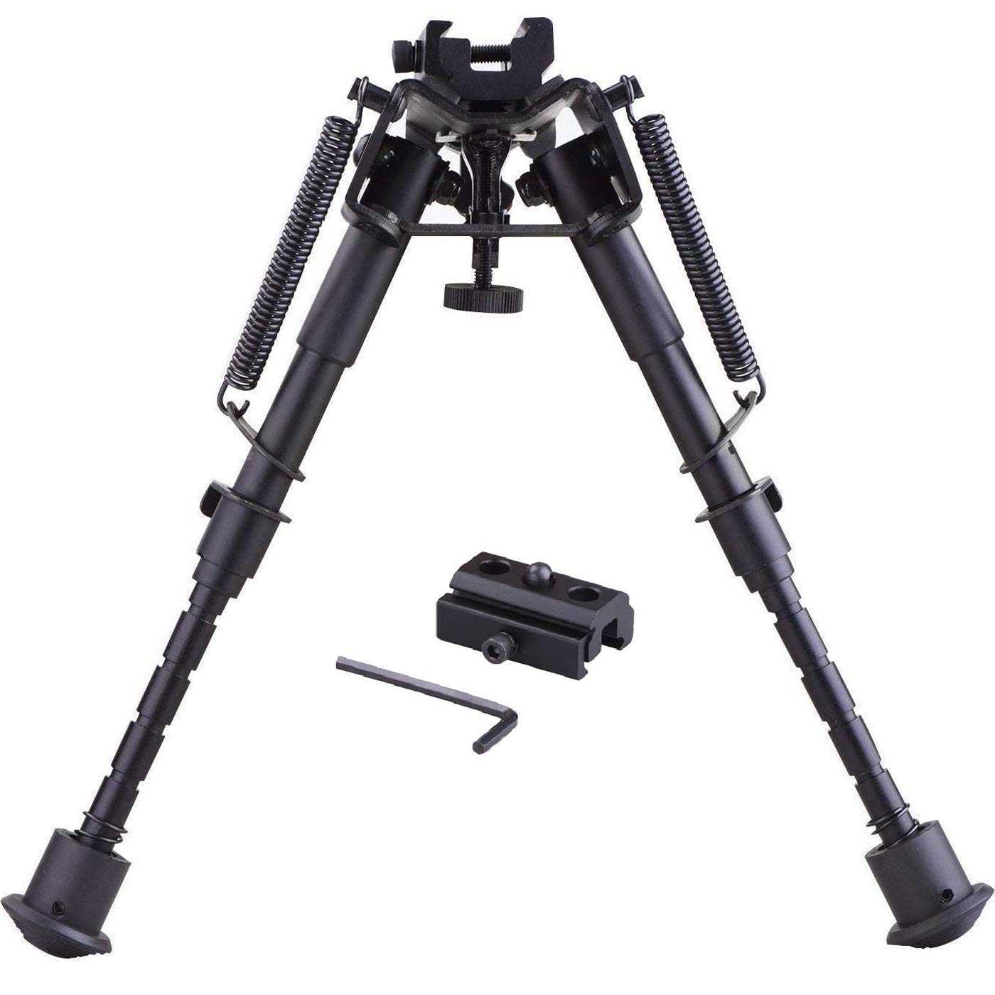 RA:Takelablaze タクティカルバイポッド 20mmレール対応 6-9 インチ伸縮 5段階に QD Bipod 折りたたみ ドレールマウント付き