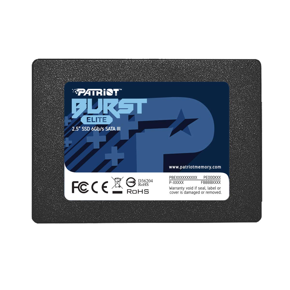 RA:Patriot Memory SSD 120GB Burst Elite SATA3 内蔵2.5インチ PBE120GS25SSDR