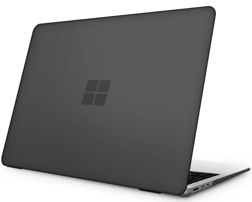 RA:【マット加工・ブラック 特別版】NPUOLS Surface Laptop Go 3 / 2 / 1 2023 2022 2020年発売 12.4 インチ ケース カバー 薄型 耐衝? 男子 サーフェス ラップトップ Go3 Go2 Go1 保護ケース …