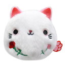 ねこだんご 花ねこだんご 4月 カーネーション 猫 ぬいぐるみ 猫 雑貨 猫グッズ ネコ グッズ ねこ お手玉 マスコット プチギフト 誕生日プレゼント 子供 ...