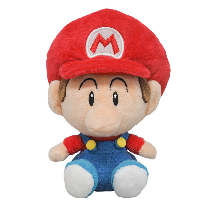 Mario Party - ぬいぐるみ ベビィマリオ Sサイズ スーパーマリオ マリオ グッズ 誕生日プレゼント 子供 おもちゃ 男の子 女の子 誕生日 プレゼント 小学生 ぬいぐるみ キャラクター グッズ こども キャラクターグッズ 任天堂 ニンテンドー Nintendo マリオグッズ 癒し 保育園