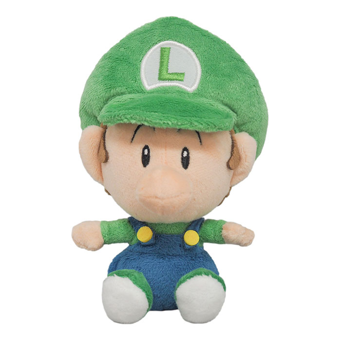 Rakuten - ぬいぐるみ ベビィルイージ Sサイズ スーパーマリオ マリオ グッズ 誕生日プレゼント 子供 おもちゃ 男の子 女の子 誕生日 プレゼント 小学生 ぬいぐるみ キャラクター グッズ こども キャラクターグッズ 任天堂 ニンテンドー Nintendo マリオグッズ 癒し 保育園