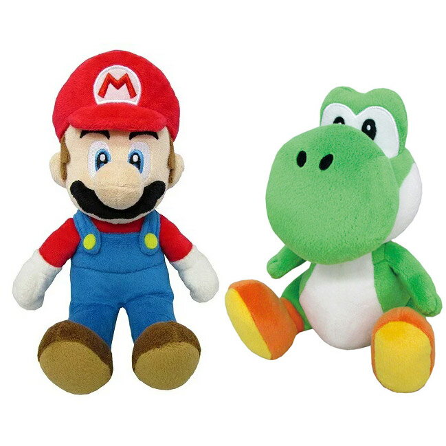 Rakuten - 【 まとめ買い 2種セット 】 ぬいぐるみ スーパーマリオ ヨッシー Sサイズ マリオ グッズ 誕生日プレゼント 子供 おもちゃ 男の子 女の子 誕生日 プレゼント 小学生 ぬいぐるみ キャラクター グッズ こども キャラクターグッズ 子ども 贈り物 任天堂 ニンテンドー