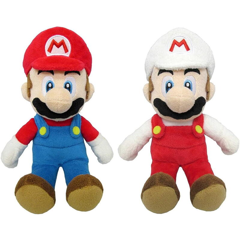 Rakuten - 【 まとめ買い 2種セット 】 ぬいぐるみ スーパーマリオ ファイアマリオ Sサイズ マリオ グッズ 誕生日プレゼント 子供 おもちゃ 男の子 女の子 誕生日 プレゼント 小学生 ぬいぐるみ キャラクター グッズ こども キャラクターグッズ 子ども 贈り物 ニンテンドー