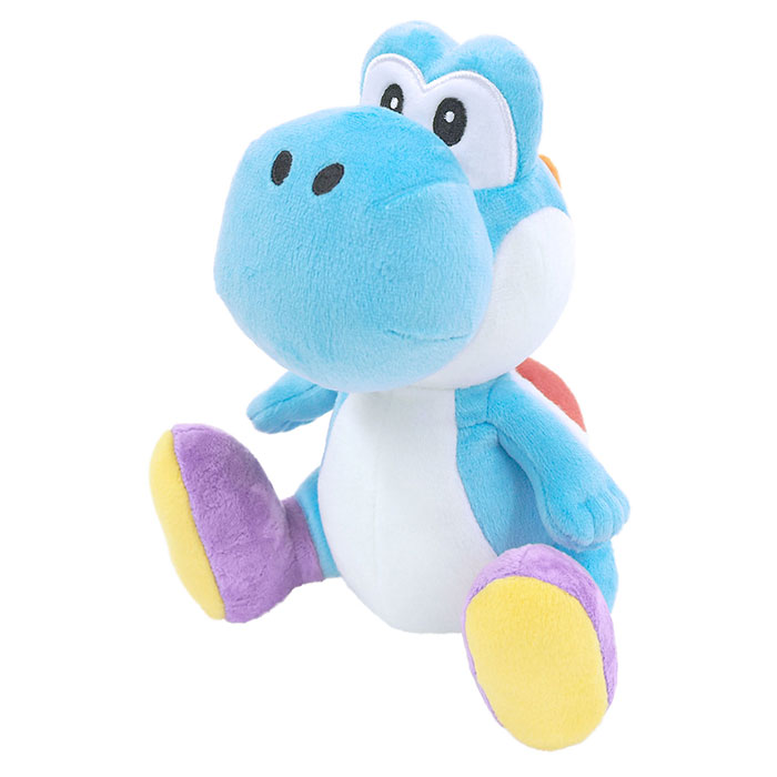 Rakuten - ぬいぐるみ みずいろヨッシー Sサイズ スーパーマリオ ヨッシー マリオ グッズ 誕生日プレゼント 子供 おもちゃ 男の子 女の子 誕生日 プレゼント 小学生 ぬいぐるみ キャラクター グッズ こども キャラクターグッズ 任天堂 ニンテンドー マリオグッズ 癒し 保育園