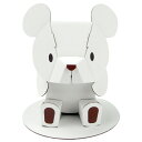 動物 ホワイトくまちゃん ハコモ hacomo ペーパークラフト キット クリスマス 工作キット 小学生 工作 キット 知育 おもちゃ 誕生日プレゼント 子供 ...