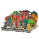 PUSUPUSU 稲荷神社 ハコモ hacomo ペーパークラフト キット クリスマス 工作キット 小学生 工作 キット 知育 おもちゃ 誕生日プレゼント 子供...