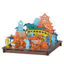 PUSUPUSU 江戸 ハコモ hacomo ペーパークラフト キット クリスマス 工作キット 小学生 工作 キット 知育 おもちゃ 誕生日プレゼント 子供 お...