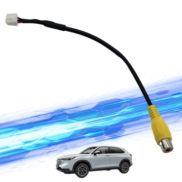 【ポイント10倍 送料無料】ヴィゼル ハイブリッド バックカメラ アルパイン アダプター 変換 RCA 6ピン ハーネス 接続 wecar