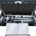 【ポイント10倍 送料無料】トヨタ ランドクルーザー 300系 サンシェード ロール式 車用 フロント 吸盤 フロントサンシェード 日除け 遮光 ロールスクリー...