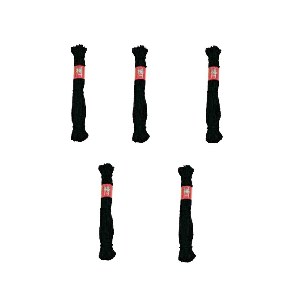 棕櫚縄 黒梅1本出し 3mmx40m 200g