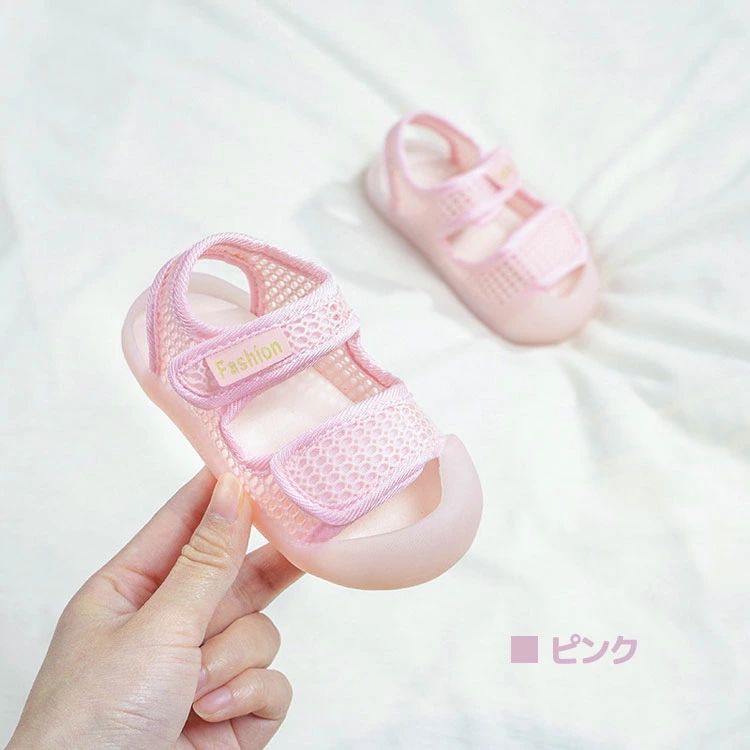 部分即納 子供 シューズ サンダル 幼児 夏用 キッズ シューズ 滑り止め ベビー サンダル 夏物 通気性 靴 つま先保護 夏靴 男の子 女の子 通園 通学 ビーチサンダル 11.5cm 12cm 12.5cm 13cm 13.5cm 14cm 14.5cm ファーストシューズ 軽量 可愛い 幼稚園 保育園 3
