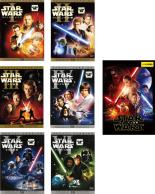 【バーゲンセール】【中古】DVD▼スター・ウォーズ(7枚セット)エピソード 1 ファントム・メナス、2 クローンの攻撃、3 シスの復讐、4 新たなる希望、5 帝国の逆襲、6 ジェダイの帰還、フォースの覚醒 レンタル落ち 全7巻