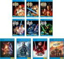 【送料無料】【中古】Blu-ray▼スター・ウォーズ(10枚セット)エピソード 1 ファントム・メナス、2 クローンの攻撃、3 シスの復讐、4 新たなる希望、5...