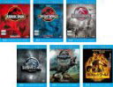 【送料無料】【中古】Blu-ray▼ジュラシック・パーク(6枚セット)1、ロスト・ワールド、3、ジュラシック・ワールド、炎の王国、新たなる支配者 ブルーレイディ...