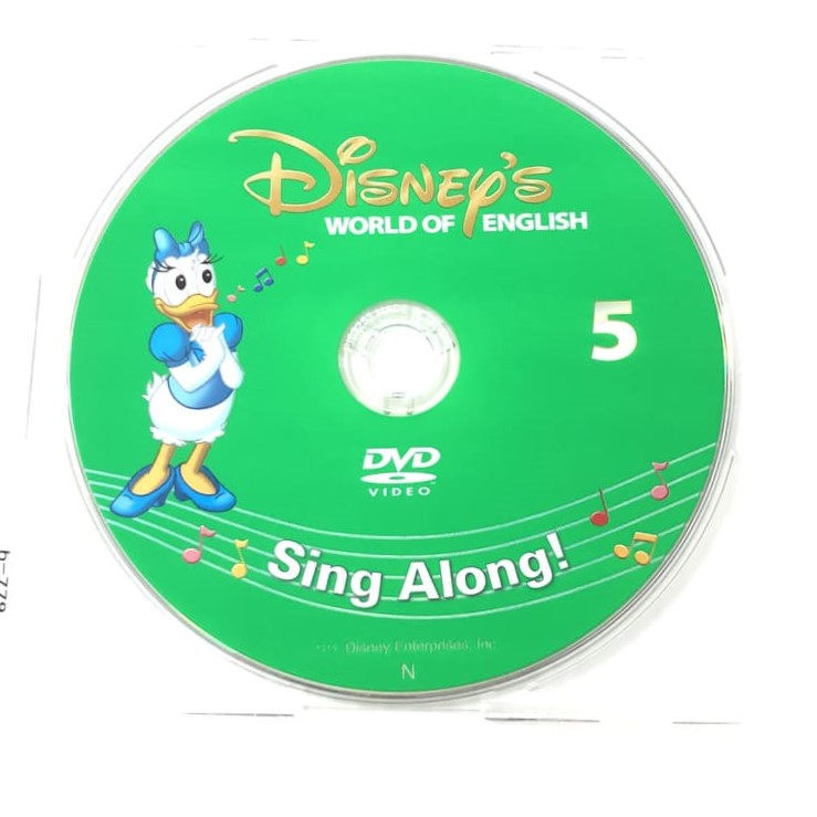 シングアロング DVD 旧子役 5巻 b-779 ディズニー英語システム DWE ワールドファミリー 中古 クリーニング済み おも…