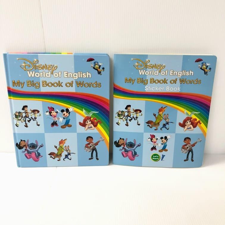 MY BIG BOOK OF WORDS 2019年購入 z-539 ディズニー英語システム DWE ワールドファミリー 中古 クリーニング済み おもちゃ 英語 知育玩具 英語教育 幼児教育 子供教育 英語教材 幼児教材 子供教材 知育教材