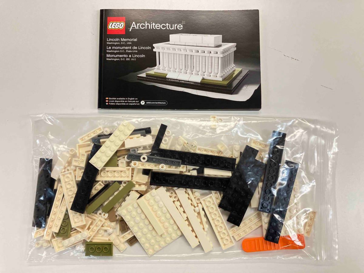 正規品 LEGO レゴ アーキテクチャ 21022 リンカーン記念館 N-026 Architecture 371