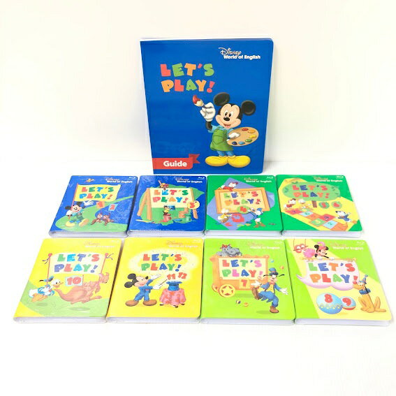 レッツプレイ Blu-ray 2019年購入 ほぼ未開封 l-343 ディズニー英語システム DWE ワールドファミリー 中古 クリーニング済み おもちゃ 英語 知育玩具 英語教育 幼児教育 子供教育 英語教材 幼児教材 子供教材 知育教材
