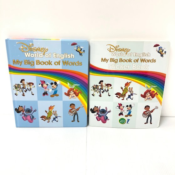 MY BIG BOOK OF WORDS 2021年購入 z-738 ディズニー英語システム DWE ワールドファミリー 中古 クリーニング済み おもちゃ 英語 知育玩具 英語教育 幼児教育 子供教育 英語教材 幼児教材 子供教材 知育教材