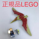 正規品 中古 LEGO レゴ ジュラシックワールド 恐竜 ミニフィグ 2個 おまけ付き まとめ売り HN-751 ※プテラノドン オーウェン・グレイディ 麻酔銃 75926 361(3)
