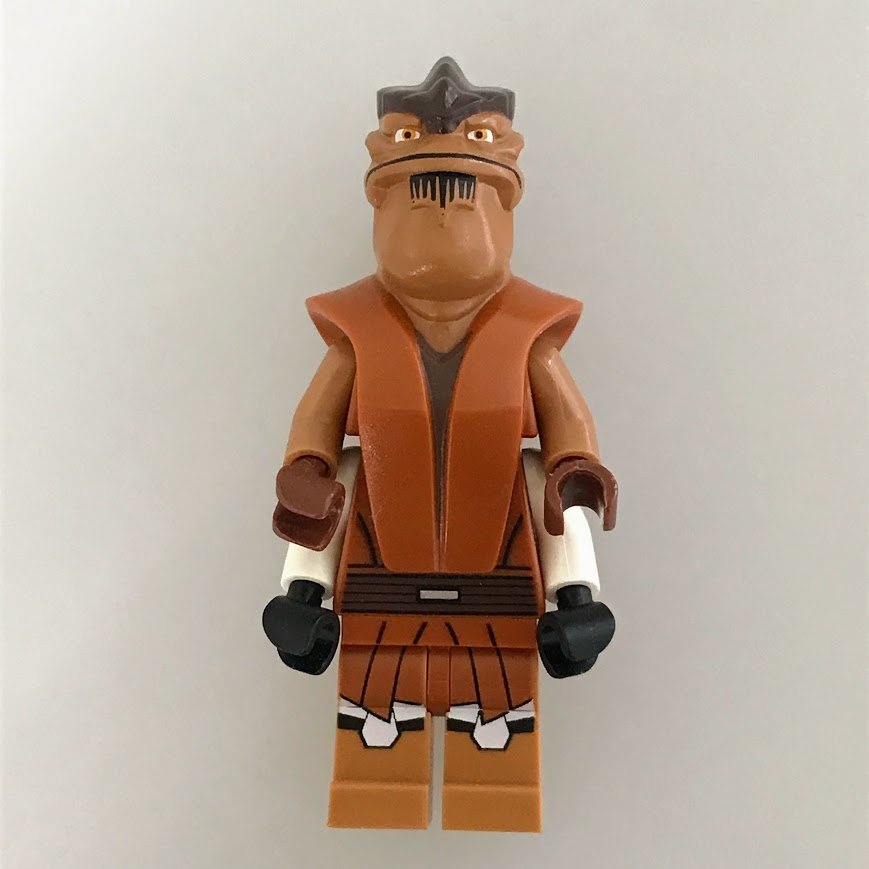 正規品 中古 LEGO レゴ スターウォーズ ミニフィグ　ポングクレル　おまけ付き NP-373 ※STARWARS　ポング・クレル　武器　ライトセーバー　75004 465