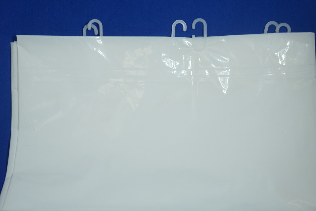 日除けカーテン（白：公団用）01t×1.9m×1.9m50枚入り 養生カーテン