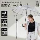 【期間限定!2480円→1980円】ビニール傘 16本骨プラスティックパイピング 長傘 長雨傘 レディース 丈夫 おしゃれ 女性 長く使えるビニール傘 頑丈 バ...