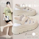 【期間限定!3870円→2970円】カジュアル 無地女性用 ヒール人気 ファションプラットフォーム 美脚効果デザイン女性用サンダル 厚底 美脚効果デザイン女性用...