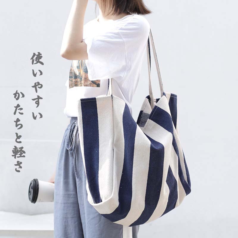 「スーパーSALE半額」帆布 バッグ 軽量 大きめ 大容量 レディース 軽い レディーストートバッグ 肩掛け..