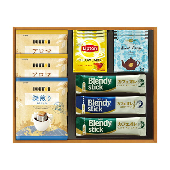 【40%OFF】最大【半額 50%OFF】【のし包装サービス】【「AGF&ドトール&リプトン」ブレイクティータイム ドリップ・スティック コーヒー&紅茶 ギフト...