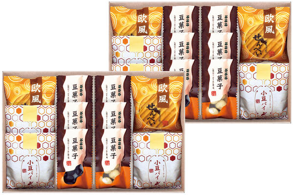 豆菓子 【半額 50％OFF】【のし包装無料サービス】【 小豆パイ＆豆菓子＆欧風せんべい 和菓子 詰合せ ギフト セット】【賞味期限60日】 ギフト 出産お祝 出産内祝 結婚内祝 結婚祝 お返し お祝い 香典返し 粗供養 内祝 快気内祝 快気祝