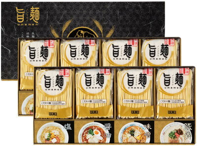 ギフトショップようこそ屋 【半額 50%OFF】【のし包装無料サービス】福山製麺所「旨麺」ラーメン「醤油・塩・味噌・豚骨4種」スープセット50ラーメン 麺 ギフト 乾麺 出産内祝い 結婚内祝い お返し 香典返し 粗供養 内祝い 快気内祝い 快気祝い