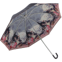【2本で20%OFFクーポン】傘 レディース 雨傘 キャット フレンド 折りたたみ傘 晴雨兼用 日傘 UVカット 雨具 名画折りたたみ傘 内側 柄 おしゃれ かわいい 通販 人気 プレゼント グッズ ユウランプ お中元 ギフト