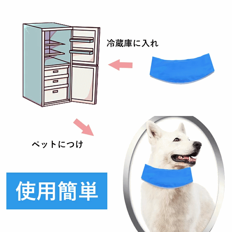【サマーSALE15％OFF】クーポン有　犬　夏　ペット用品　クールバンダナ　ネッククーラー　Sサイズ　Mサイズ　ひんやり　首輪　冷感　熱中症対策　散歩　COOL　ぽっきり【メール便対応】
