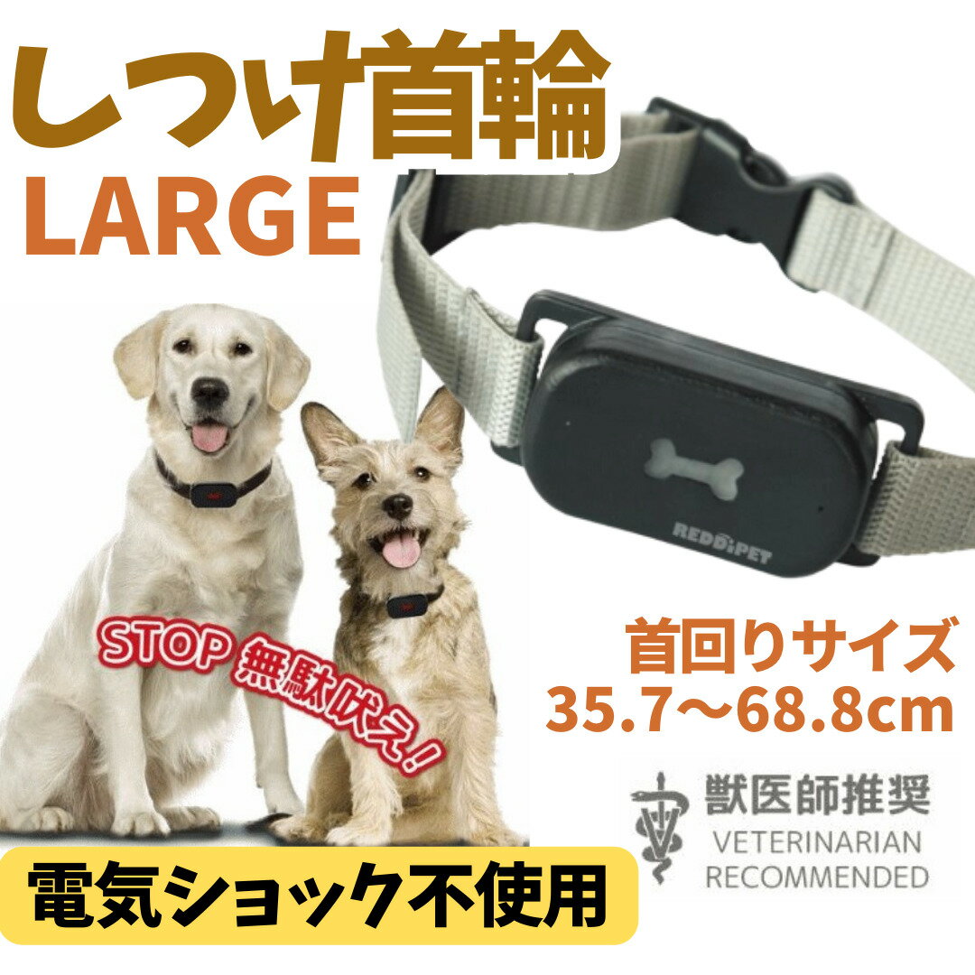 犬 しつけ 無駄吠え 首輪 大型犬 ノーバーク カラー Lサイズ shop 母の日 ギフト ランキング 楽天 2024