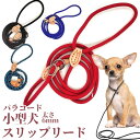 スリップリード 6mm 犬 首輪 リード 丈夫 小型犬 おしゃれ ロープ パラコード 革 しつけ ポッキリ1000円送料無料 一体型 安い ペット 愛犬 散歩 通院 お出かけ 軽量 ペット用品 ペットグッズ しつけ トレーニング 着脱 簡単 抜けない shop ストッパー