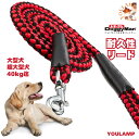 犬 リード 大型犬 超大型犬 丈夫 送料無料 ドギーマンハヤシ お散歩リード 19mm 優れた強度 耐久性 丸組紐リード お中元 ギフト