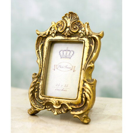 プチ フォトフレーム 可愛いクラシカルデザイン メール利用可 ウェディング 結婚祝い プレゼント グッズ ユウランプ お中元 ギフト