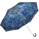 【2本で20%OFFクーポン】傘 雨傘 折りたたみ傘 モネ 睡蓮 晴雨兼用 日傘 UVカット 雨具 名画折りたたみ傘 レイン 内側 柄 おしゃれ かわいい 通販 人気 レディース プレゼント グッズ ユウランプ お中元 ギフト