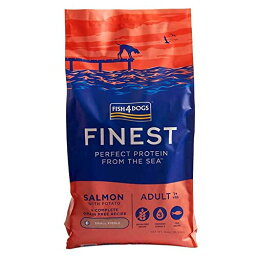 FISH4DOGS フィッシュ4ドッグ ドッグフード ファイネスト サーモン小粒12kg