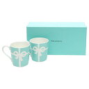 ティファニー TIFFANY&Co マグカップ ブルー リボン ボックス マグカップ ボーンチャイナ 225ml