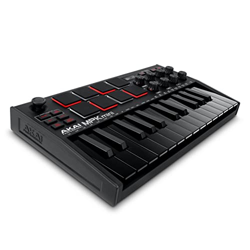 Akai Pro MIDIܡ 25USB ٥ƥб8ѥåɲե MPK mini mk3 