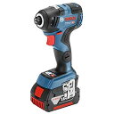 Bosch Professional(ボッシュ) 18V コードレスインパクトドライバー (6.0Ahバッテリー2個・充電器・キャリングケース付