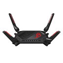 ASUS WiFi ROG Rapture GT-AX6000 無線 ルーター 最新規格WiFi6 4804 1148Mbps v6プラス対応デ