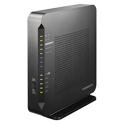 アイ・オー・データ WiFi ルーター 無線LAN Wi-Fi6 AX6000 10Gbps対応 4804+1147Mbps IPv6対応 日本