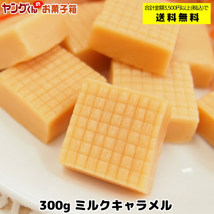 【アウトレット・訳あり】300gミルクキャラメル【合計金額3,500円以上(税込)で送料無料！(離島・一部地域を除く)】