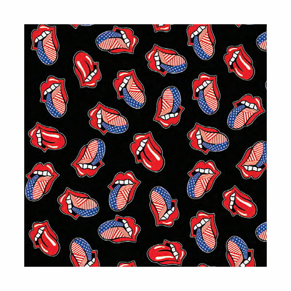 #218301ハブアハンク HAV-A-HANKバンダナ (ROCK & ROLL) B22NOV-000750 55×55cm 【メール便対応/1件7枚..