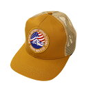 920017オレゴニアンアウトフィッターズ(Oregonian Outfitters)メッシュキャップ - MESH CAP ワッペン 通気性 アメリカ産 USA 野球帽 ベースボールキャップ 国旗 刺繍 黄色 からし色 カーキ OOH 502 KHAKI 【送料無料】